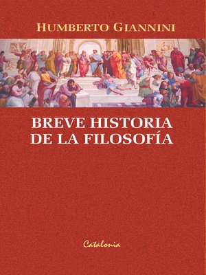 cover image of Breve historia de la filosofía